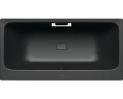 Rechteckbadewanne Kaldewei Asymmetric Duo 180x90 cm cool grey 90 matt mit Griffbohrung