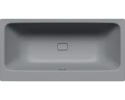 Rechteckbadewanne Kaldewei Asymmetric Duo 190x100 cm cool grey 70 matt