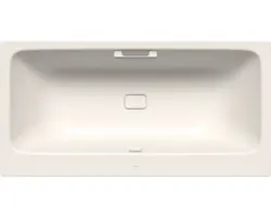 Rechteckbadewanne Kaldewei Asymmetric Duo 190x100 cm pergamon glänzend mit Griffbohrung