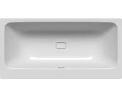 Rechteckbadewanne Kaldewei Asymmetric Duo Perl-Effekt 190x100 cm manhattan glänzend mit schmutzabweisender Beschichtung