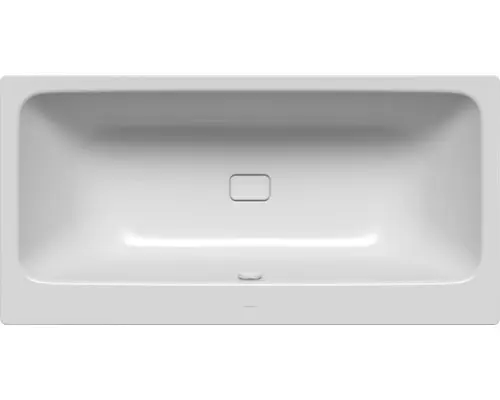 Rechteckbadewanne Kaldewei Asymmetric Duo Perl-Effekt 190x100 cm manhattan glänzend mit schmutzabweisender Beschichtung