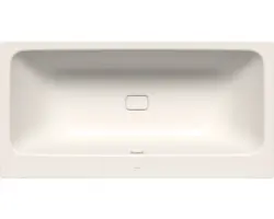 Rechteckbadewanne Kaldewei Asymmetric Duo Perl-Effekt 170x80 cm pergamon glänzend mit schmutzabweisender Beschichtung