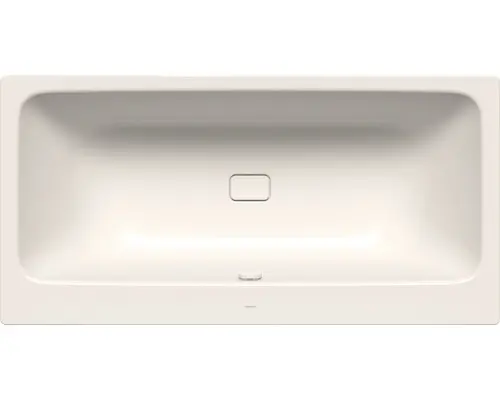 Rechteckbadewanne Kaldewei Asymmetric Duo Perl-Effekt 170x80 cm pergamon glänzend mit schmutzabweisender Beschichtung