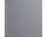 Hornbach Duschwanne Kaldewei Cayonoplan Multispace Secure Plus 120x120x1,7 cm cool grey 70 matt mit vollflächiger Antirutschbeschichtung und Antidröhnmatte 25 dB