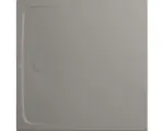Hornbach Extraflache Duschwanne Kaldewei Cayonoplan Multispace Secure Plus 120x120x1,7 cm warm grey 70 matt mit Wannenträger, vollflächiger Antirutschbeschichtung und Antidröhnmatte 30 dB