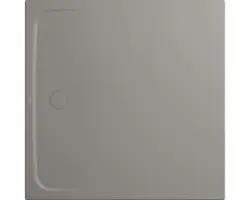 Duschwanne Kaldewei Cayonoplan Multispace Secure Plus 120x120x1,7 cm warm grey 70 matt mit vollflächiger Antirutschbeschichtung und Antidröhnmatte 25 dB