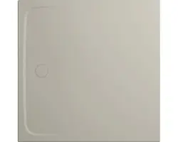 Extraflache Duschwanne Kaldewei Cayonoplan Multispace Secure Plus 120x120x1,7 cm warm grey 50 matt mit vollflächiger Antirutschbeschichtung und Antidröhnmatte 25 dB