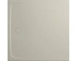 Extraflache Duschwanne Kaldewei Cayonoplan Multispace Secure Plus 120x120x1,7 cm warm grey 30 matt mit Wannenträger, vollflächiger Antirutschbeschichtung und Antidröhnmatte 30 dB