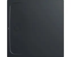 Extraflache Duschwanne Kaldewei Cayonoplan Multispace Secure Plus 120x120x1,7 cm warm grey 85 matt mit Wannenträger, vollflächiger Antirutschbeschichtung und Antidröhnmatte 30 dB