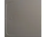 Hornbach Extraflache Duschwanne Kaldewei Cayonoplan Multispace Secure Plus 120x120x1,7 cm warm grey 80 matt mit Wannenträger, vollflächiger Antirutschbeschichtung und Antidröhnmatte 30 dB
