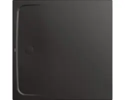 Duschwanne Kaldewei Cayonoplan Multispace Secure Plus 120x120x1,7 cm warm grey 90 matt mit vollflächiger Antirutschbeschichtung und Antidröhnmatte 25 dB