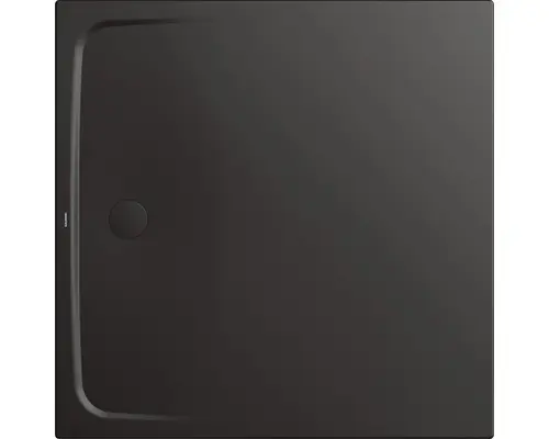 Duschwanne Kaldewei Cayonoplan Multispace Secure Plus 120x120x1,7 cm warm grey 90 matt mit vollflächiger Antirutschbeschichtung und Antidröhnmatte 25 dB