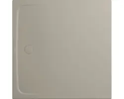 Extraflache Duschwanne Kaldewei Cayonoplan Multispace Secure Plus 120x120x1,7 cm warm grey 60 matt mit Wannenträger, vollflächiger Antirutschbeschichtung und Antidröhnmatte 30 dB
