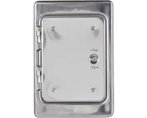 Kamintüre Firefix V2A Stahlblech verzinkt 23x29 cm