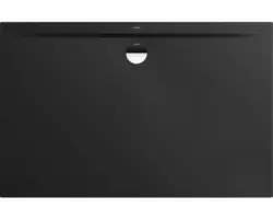 Rechteck-Duschwanne Kaldewei Superplan Zero 75x170x3,7 cm cool grey 90 matt mit Wannenträger