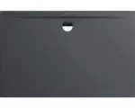 Hornbach Rechteck-Duschwanne Kaldewei Superplan Zero Secure Plus 80x100x3,7 cm warm grey 85 matt mit Wannenträger und vollflächiger Antirutschbeschichtung
