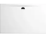 Hornbach Rechteck-Duschwanne Kaldewei Superplan Zero 75x80x3,7 cm alpinweiß glänzend mit Wannenträger