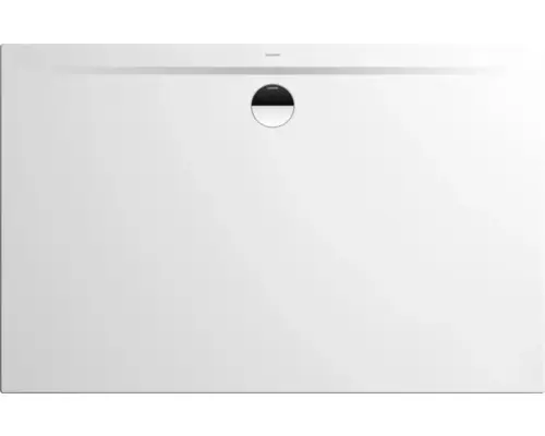 Rechteck-Duschwanne Kaldewei Superplan Zero Secure Plus 90x140x3,7 cm alpinweiß matt mit Wannenträger und vollflächiger Antirutschbeschichtung