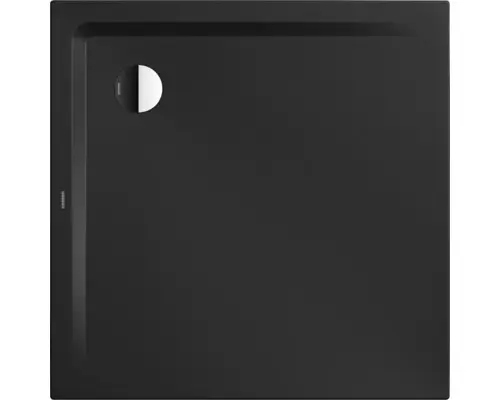 Extraflache Duschwanne Kaldewei Superplan 90x90x2,5 cm cool grey 90 matt
