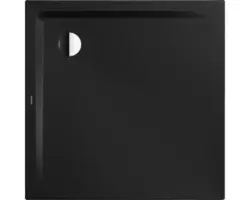 Extraflache Duschwanne Kaldewei Superplan 80x80x2,5 cm schwarz matt