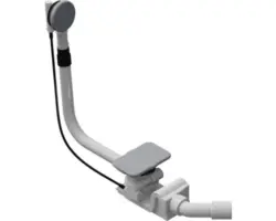 Ab-und Überlaufgarnitur Kaldewei KA 4060 für Badewanne cool grey 30 matt