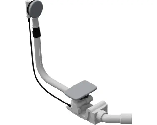 Ab-und Überlaufgarnitur Kaldewei KA 4060 für Badewanne cool grey 30 matt