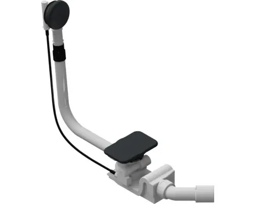 Ab-und Einlaufgarnitur Kaldewei KA 4061 für Badewanne cool grey 90 matt