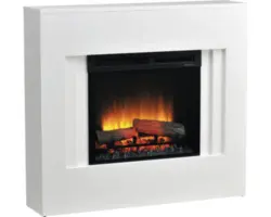 Elektrisches Kaminfeuer Dimplex Nova 106x95 cm weiß 1400 Watt