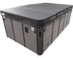 Hornbach Whirlpoolabdeckung Canadian Spa Swim Spa 5m Braun