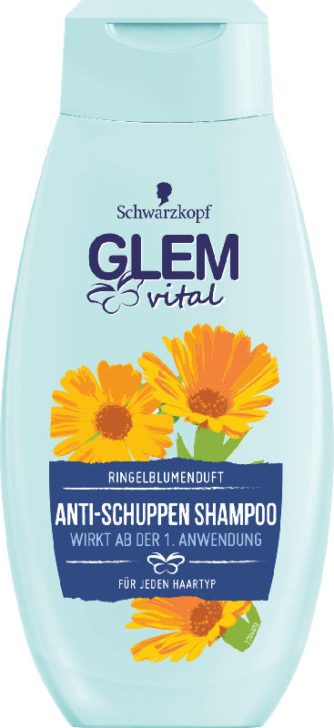 Schwarzkopf GLEM vital Anti-Schuppen Shampoo Ringelblume