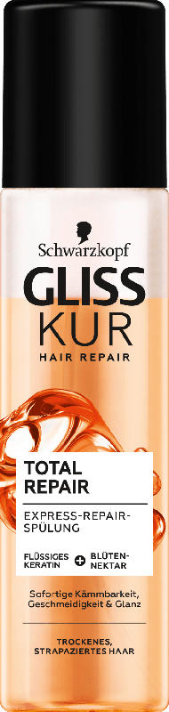 Schwarzkopf Gliss Kur Hair Repair Express-Repair-Spülung Total-Repair