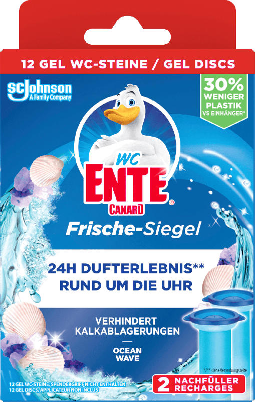 WC-Ente Frische-Siegel WC-Spüler Marine Nachfüller