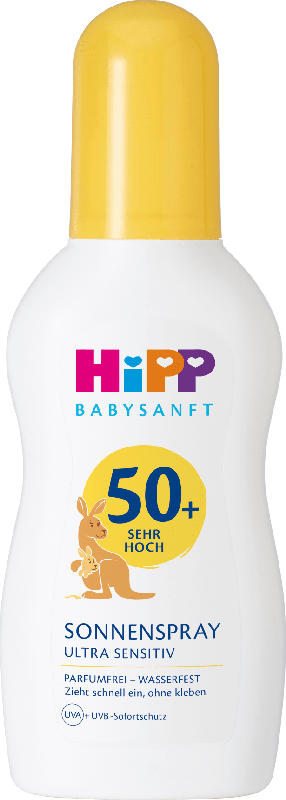 Hipp Babysanft Sonnenspray Ultra sensitiv LSF 50+