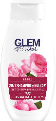 Schwarzkopf GLEM vital 2in1 Shampoo & Balsam Rosen-Öl