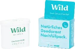 Wild Deodorant Deo-Stick Fresh Cotton und Sea Salt Nachfüller