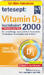 tetesept Vitamin D3 2000 hochdosierte Mini-Tabletten