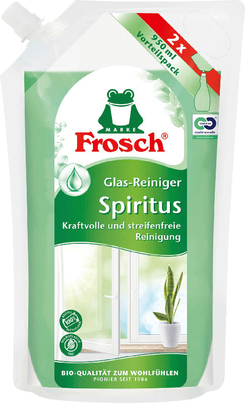 Frosch Spiritus Glas-Reiniger Nachfüllung