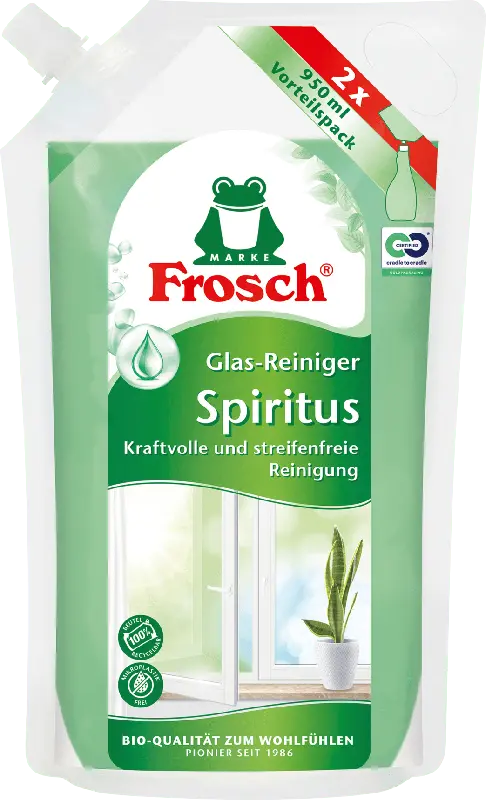 Frosch Spiritus Glas-Reiniger Nachfüllung