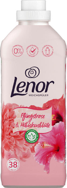Lenor Weichspüler Pfingstrose & Hibiskusblüte