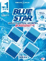 dm drogerie markt BLUE STAR Spülkasten-Würfel 2in1 Formel