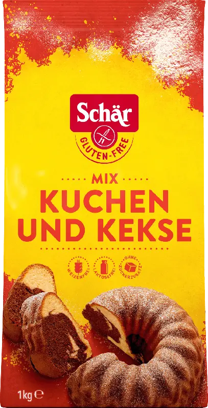 Schär Mehlmischung Mix für Kuchen & Kekse Glutenfrei