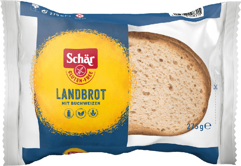 Schär Brot Buchweizen glutenfrei (5 Stück)