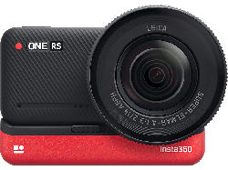 Insta360 One RS 1-Zoll Edition, 5.3K, 14.4mm, f3.2, Bluetooth 5.0, WLAN, 5m Wasserdicht, Schwarz/Rot; Action Cam
