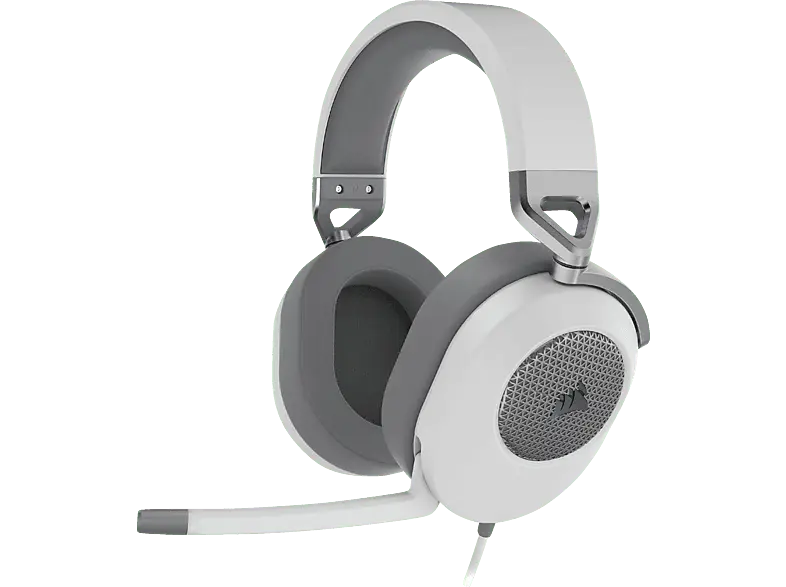 CORSAir Gaming Headset HS65 Surround, Over-ear, kabelgebunden, Weiß