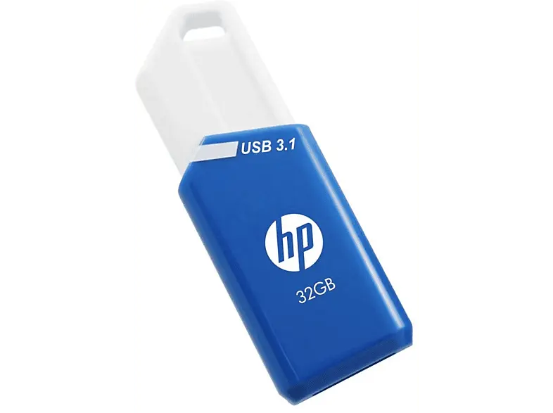 HP 32GB x775w USB-Stick, USB-A 3.1, R75/W30 MB/s, Blau/Weiß