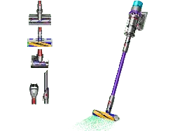 Dyson Gen5 Detect Absolute Akku Staubsauger (0,77 l, Akkulaufzeit: bis zu 70 Minuten inkl. mit Wechselfunktion, Purple/Purple)