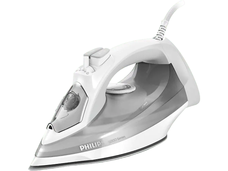Philips DST5010/10 Dampfbügeleisen (2400 Watt, Grau)