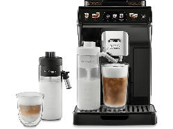 De'Longhi ECAM450.55.G Eletta Explore Grau Kaffeevollautomat (Grau, Ja, 19 bar, externer Milchbehälter)