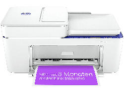 HP DeskJet 4230e Multifunktionsdrucker Weiß/Blau Inkl. HP+ 3 Monate Instant Ink