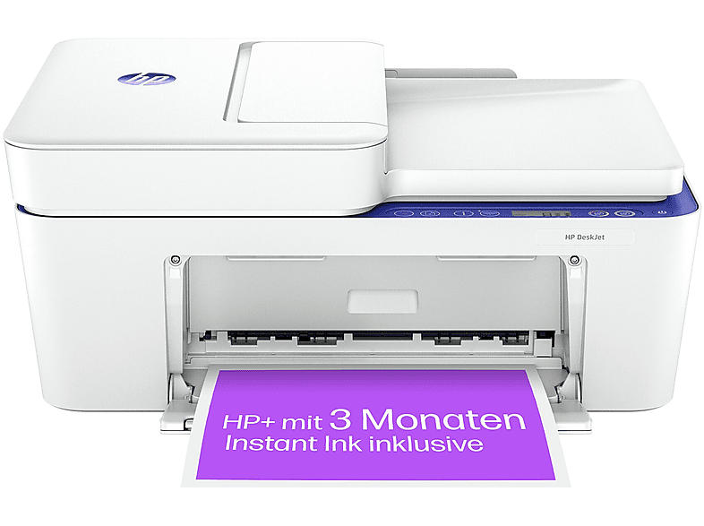 HP DeskJet 4230e Multifunktionsdrucker Weiß/Blau Inkl. HP+ 3 Monate Instant Ink